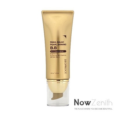 DEOPROCE Snail Galac Pearl Shining B.B 40G (SPF50+ PA+++) 2shades bb cream