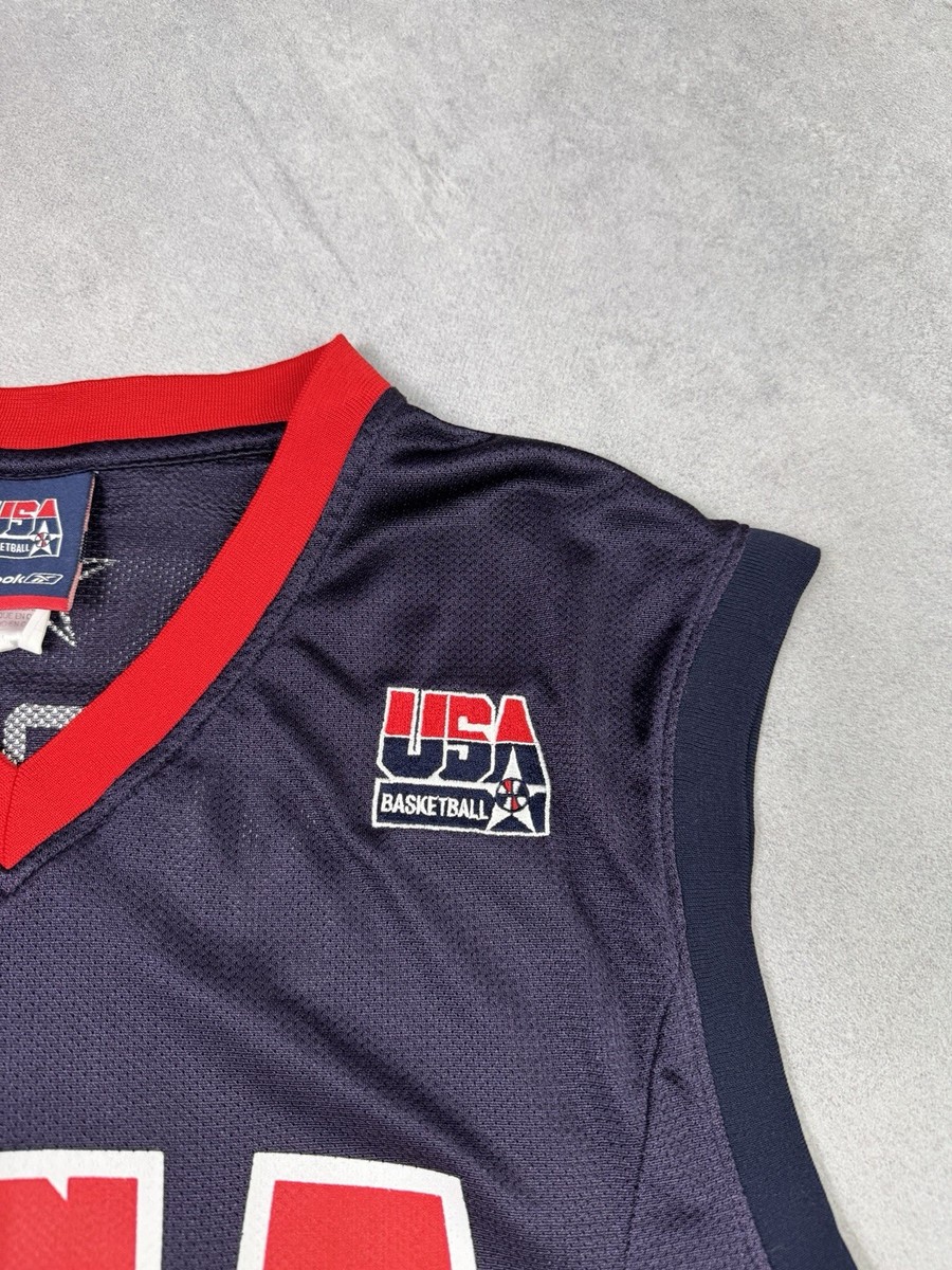 Reebok Allen Iverson Team USA Basketball Olympic Jersey