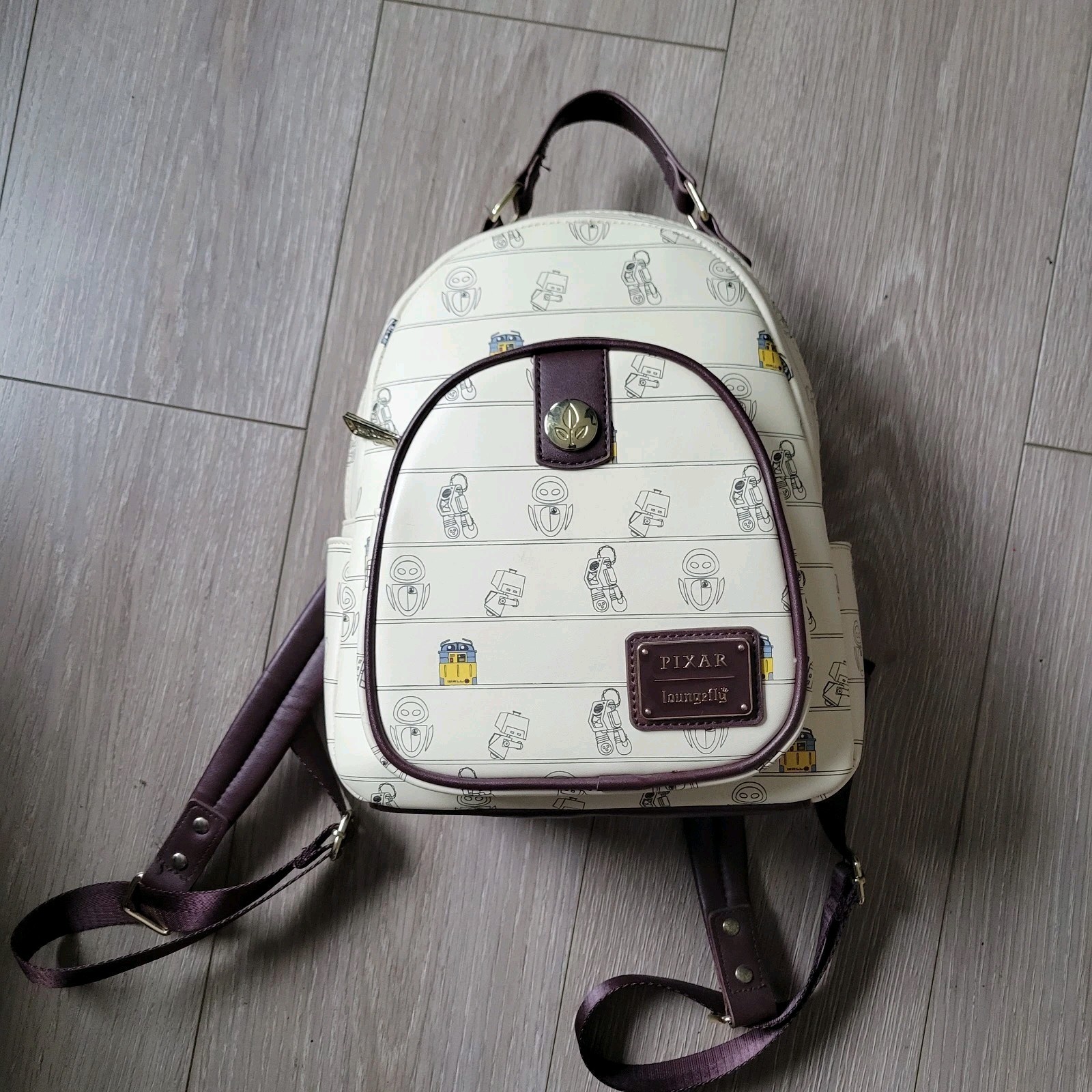 LOUNGEFLY WALL-E MINI BACKPACK PIXAR - image 1