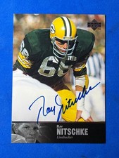 1997 Upper Deck Legends Ray Nitschke Auto #AL-15 Packers