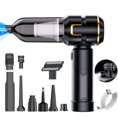 Detachable Cordless Car Vacuum with LED Flashlight Function Multifunctional