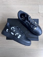 Comme des Garçons Homme Plus Nike Air Force One Sp Low Supreme Nero CDG 10 9