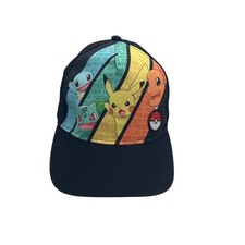 Bioworld Pokemon Youth Trucker Snapback Hat One Size Pikachu Squad
