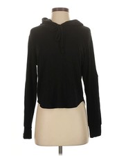 LNA Women Black Pullover Hoodie S