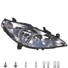 Scheinwerfer rechts inkl. Premium Lampen für Peugeot 307 3A/C mit LWR Motor