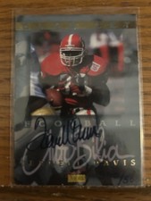 1996 Signature Rookies Autobilia #6 /500 Terrell Davis Club Set Auto HOF