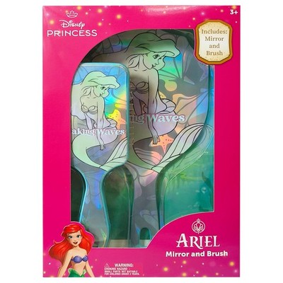 Disney Princesses Spa Set for Girls Age 3+ - Includes Paddle Hair Brush and H...