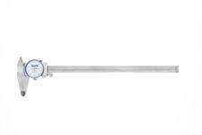 12" Premium Stainless Steel Dial Caliper with Case, 0.002" Accuracy