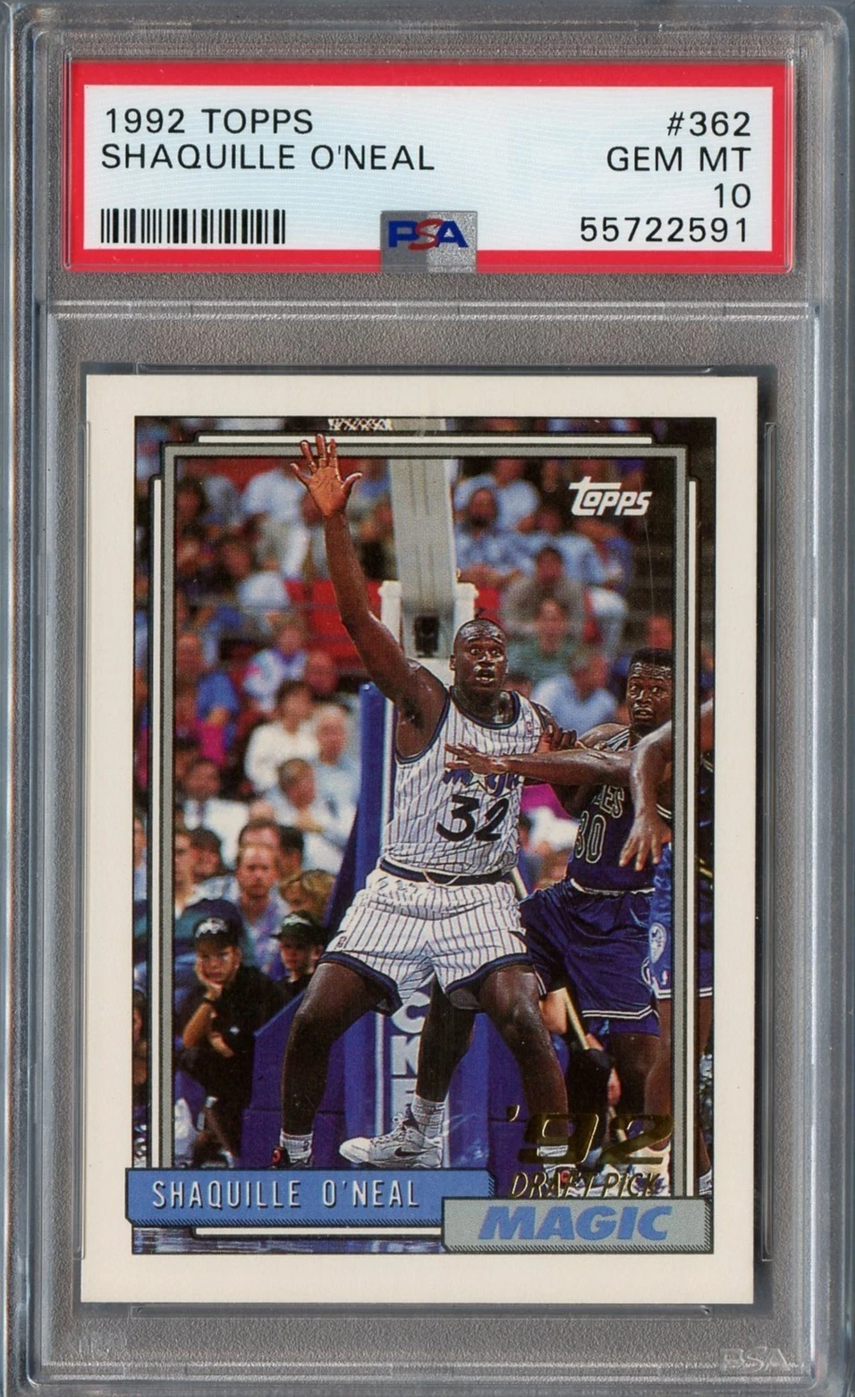 Shaq Topps RC PSA 10