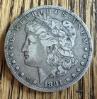1881 S MORGAN SILVER DOLLAR - 90% SILVER - NICE DETAIL - ESTATE FIND