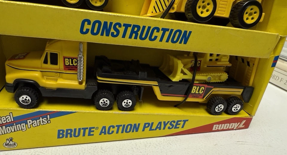 JUEGO DE ACCIÓN BRUTA BUDDY L CONSTRUCCIÓN PIEZAS MÓVILES REALES MACK Foto 3 de 4