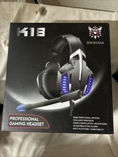 Onikuma K18 Wire 3.5mm Gaming Headset PC Xbox PS5 PS4 Noise Cancelling Game