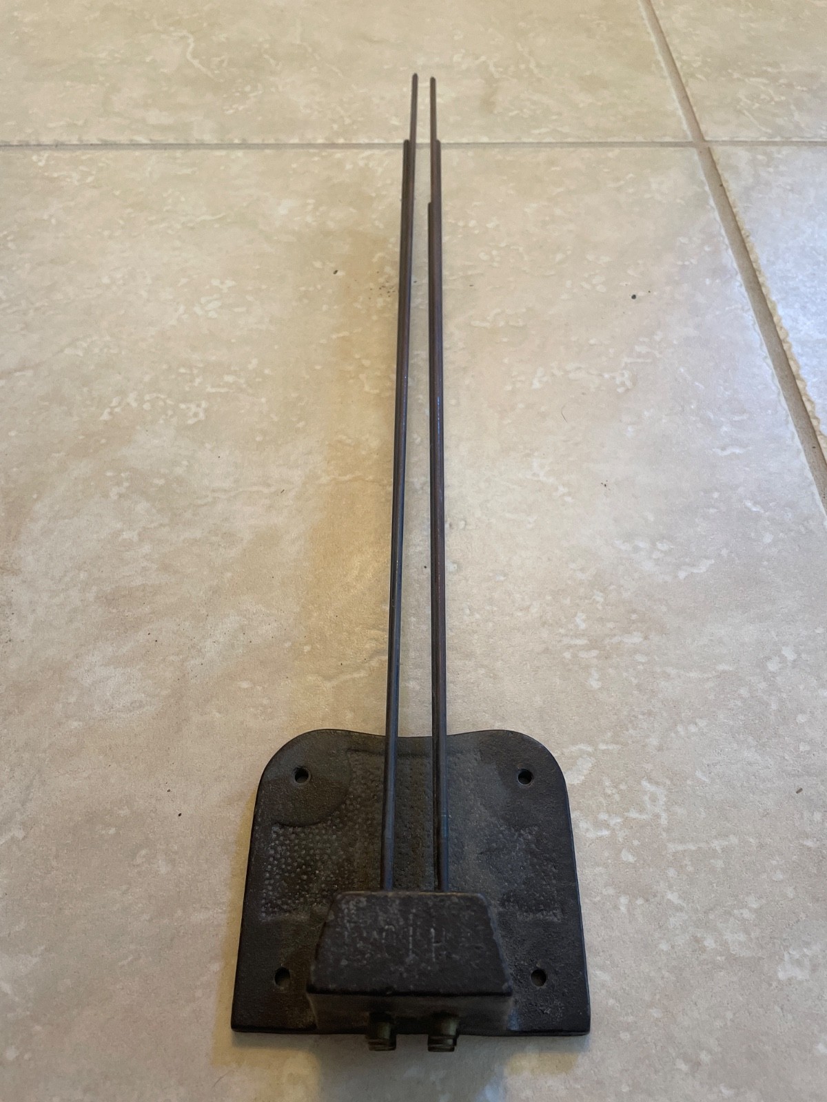 Vintage 18 1/2" Grandfather Clock 8 Rod Chime Bar H10 Hermle, Howard Miller ETC.