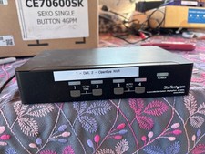 StarTech SV431DPUA2 4 Port DisplayPort KVM Switch 4K 60Hz Single Display adapter