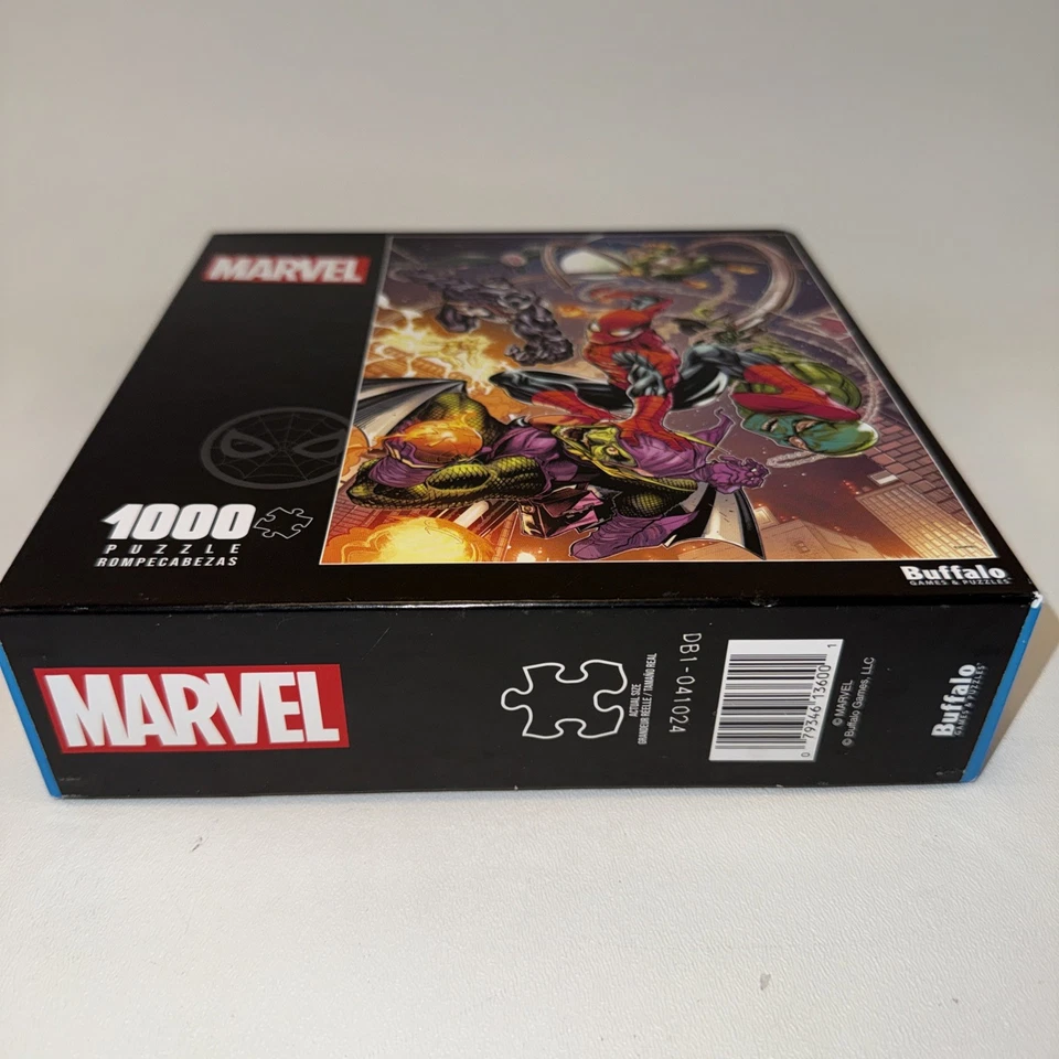 Puzzle Buffalo Games: Marvel - Spider-man & Venom Vs Green Goblin 1000 piezas (NISB) Foto 2 de 4