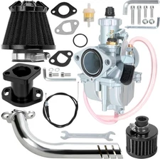 YOXUFA VM22 26mm Carburetor Stage 1 Kit Replacement for Predator 212cc black 