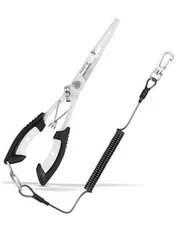 Stainless Steel Fishing Pliers,Needle Nose Pliers Fishing,Fishing Pliers black