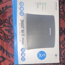 Hitachi WS10 Smart Wi-Fi Bluetooth Speaker Black