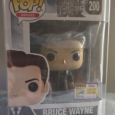 Funko Pop! Vinyl: Justice League Bruce Wayne San Diego Comic Con Exclusive #200