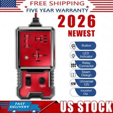 New Automotive Electronic Relay Car Relay Tester Universal 12V LED Indicator USA