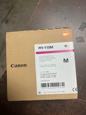 2024 GENUINE CANON PFI-110M Magenta 160ml Ink Tank TX-2000/3000/4000 NEW SEALED
