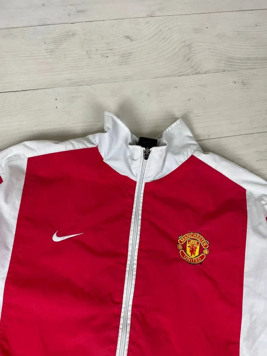 Vintage Nike Manchester United 2004 2005 Track Jacket Soccer Men