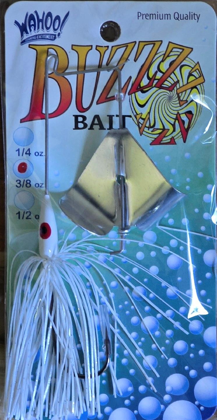 (4) Wahoo Tackle Buzzbait 3/8 oz Premium Hook Epoxy Paint Finish Topwater Action - Image 5