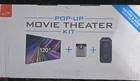 iLive Pop-Up Movie Theater Kit Projector with Bluetooth 120" Screen THE2224BDL