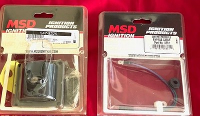 MSD 8225 HEI Ignition Coil & 8861 Bypass Cable