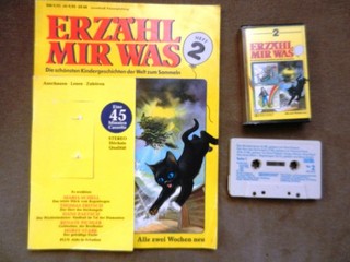 Zeitung mit Kassette Erzähl mir was Nummer 2 Märchen Kindergeschichten