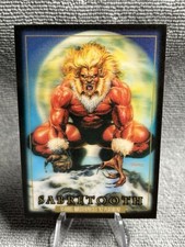 2024 Marvel Masterpieces '92 Platinum Lenticular #78 Sabretooth
