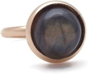 Authentic The Ethereal Aurora Labradorite And Gold Talisman Ring