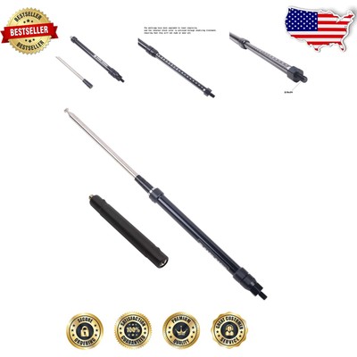 Lightweight Telescopic 3/8-24 7-54 MHz Ham Radio Antenna - Laser ...