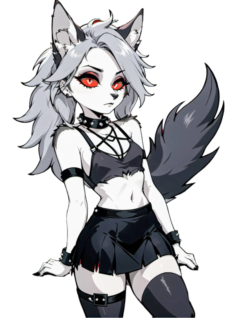 Loona Helluva Boss Waifu Weatherproof Anime Sticker 6