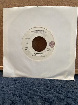 Dire Straits * So Far Away * Specialty  Masterdisk  Warner 7-28789  7  Single 