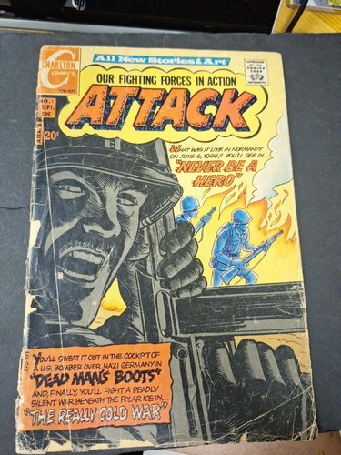 ATTACK Our Fighting Heros NO. 1 (1971) Charlton Comics