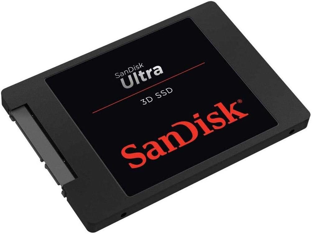 SanDisk Ultra 3D SSD 1TB up to 560MB/s Read / up to 530MB/s Write, Black