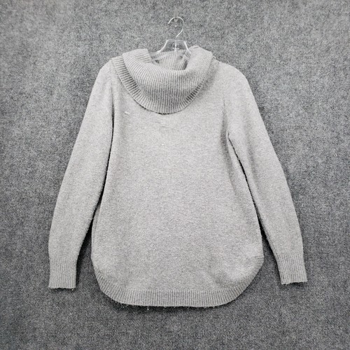 Tahari Sweater M Medium Grey Pullover 