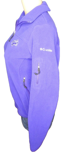 TCU Texas Christian University Horned Frogs Columbia fleece jacket women's Small - Picture 4 of 10