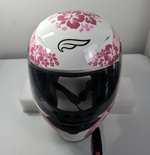 Fulmer JS Lei DOT Approved Full Face Pink Motorcycle Helmet Youth M - Picture 2 of 23