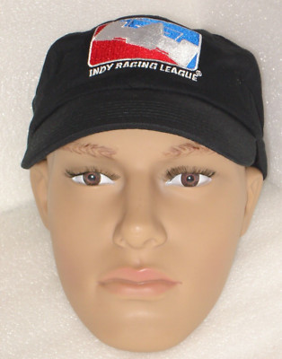 NWOT-Vintage Indy Racing League Baseball Cap/HAT ''Adjustable''Black -Caps Express