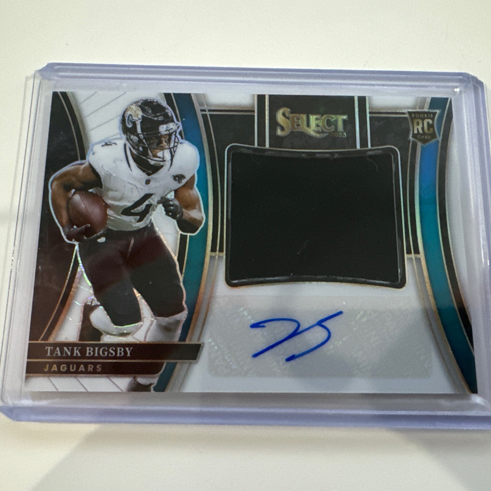 2023 Panini Select - Field Level Tri-Color Prizm #344 Tank Bigsby /75 (RC)