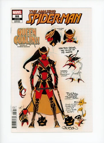 Amazing Spider-Man Patrick Gleason Variant #88 Marvel Comics 2022