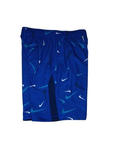 New Nike Youth Boy's Shorts Blue Basketball Training DD8414 Sz Small - Picture 5 of 8
