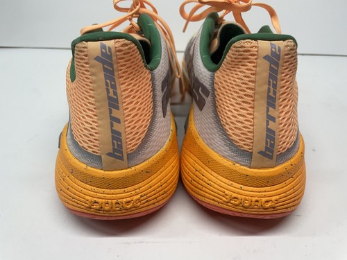 adidas Barricade Men Size 12 Tennis Shoes - Orange/Yellow/Green HQ8416 - Picture 4 of 12