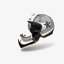 CASCO CROSSOVER AIROH J 110 COMMAND GOLD GLITTER ORO TAGLIA XS S M L XL XXL