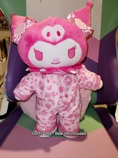 OUTFIT ONLY Kuromi Valentine Sanrio Sleeper PJs Build A Bear Hello Kitty Melody