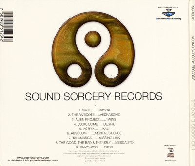 Various - Time And Space Pt. 1GOA TRANCE CD PSY-TRANCE CD MAIA RECORDS