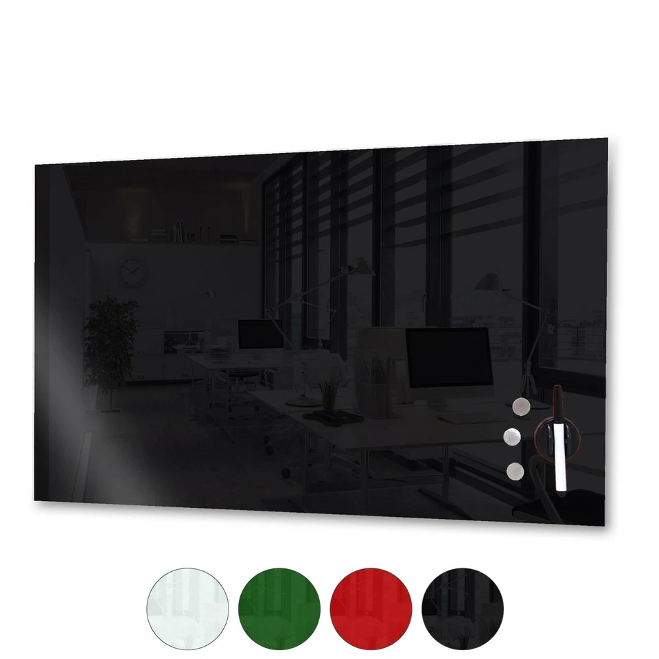 Glas Memoboard Magnettafel Glastafel Glasboard Whiteboard Wandtafel Magnet-Board - Bild 4 von 4