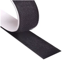 Self-Adhesive Hook & Loop Tape 8 Strips - 2 x 5.9 in Wide Straps - Heavy Duty